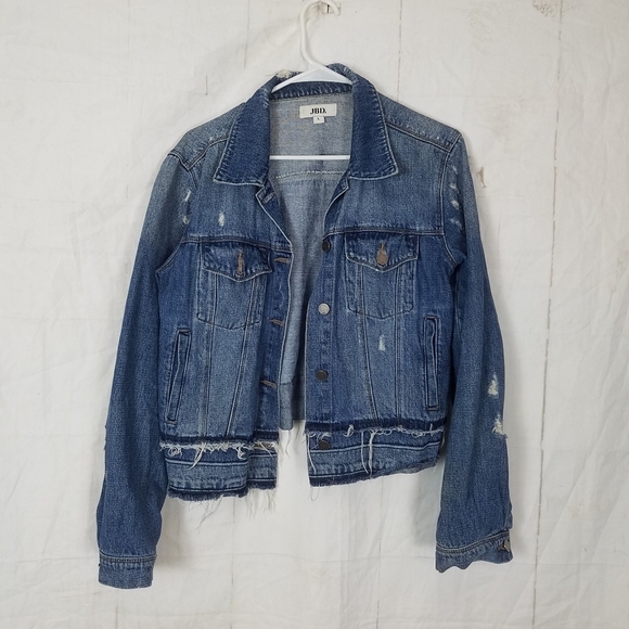 J.b.d distressed jean jacket - Picture 3 of 11